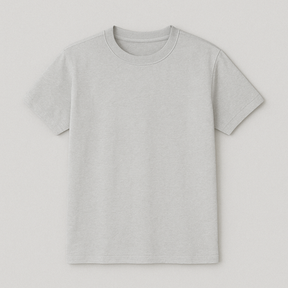 Round Neck T-Shirt – Pure Cotton | Regular Fit | 180 GSM